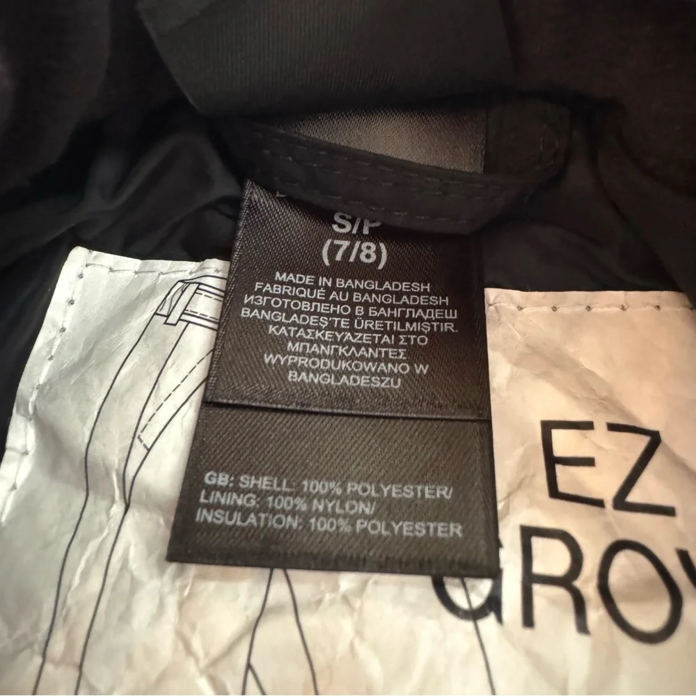 North‎ Face Youth Boys Hypervent EZ Grow Snow Pants Black Size 7/8 Snowboard Ski
